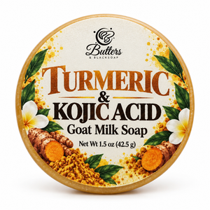 Turmeric Body Care Mini Trio | Butter, Scrub & Soap