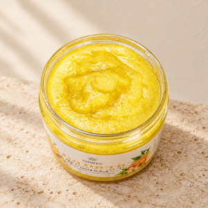 Turmeric Body Care Mini Trio | Butter, Scrub & Soap