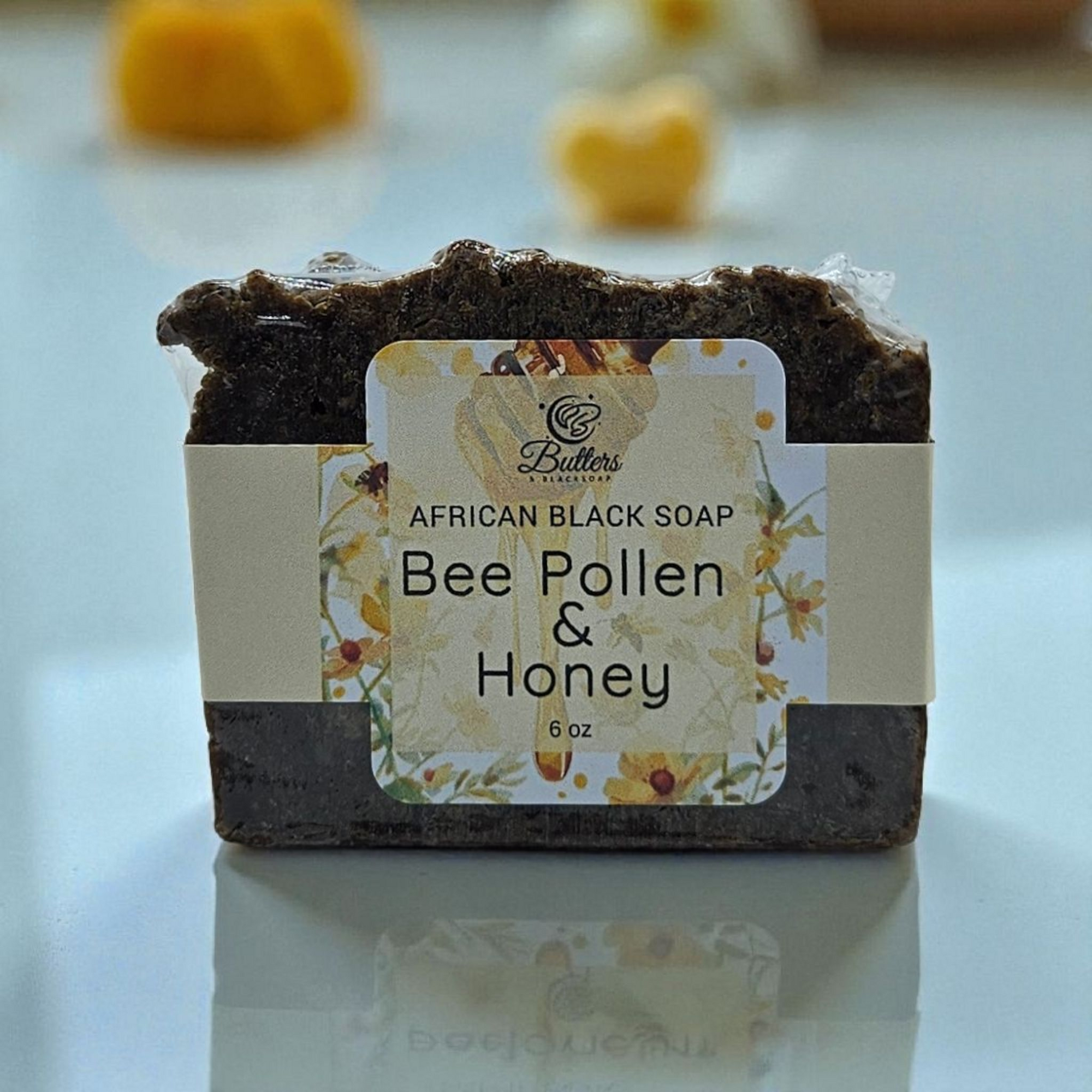 Bee Pollen and Honey African Black Soap