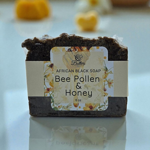 Bee Pollen and Honey African Black Soap