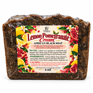Scented African Black Soap