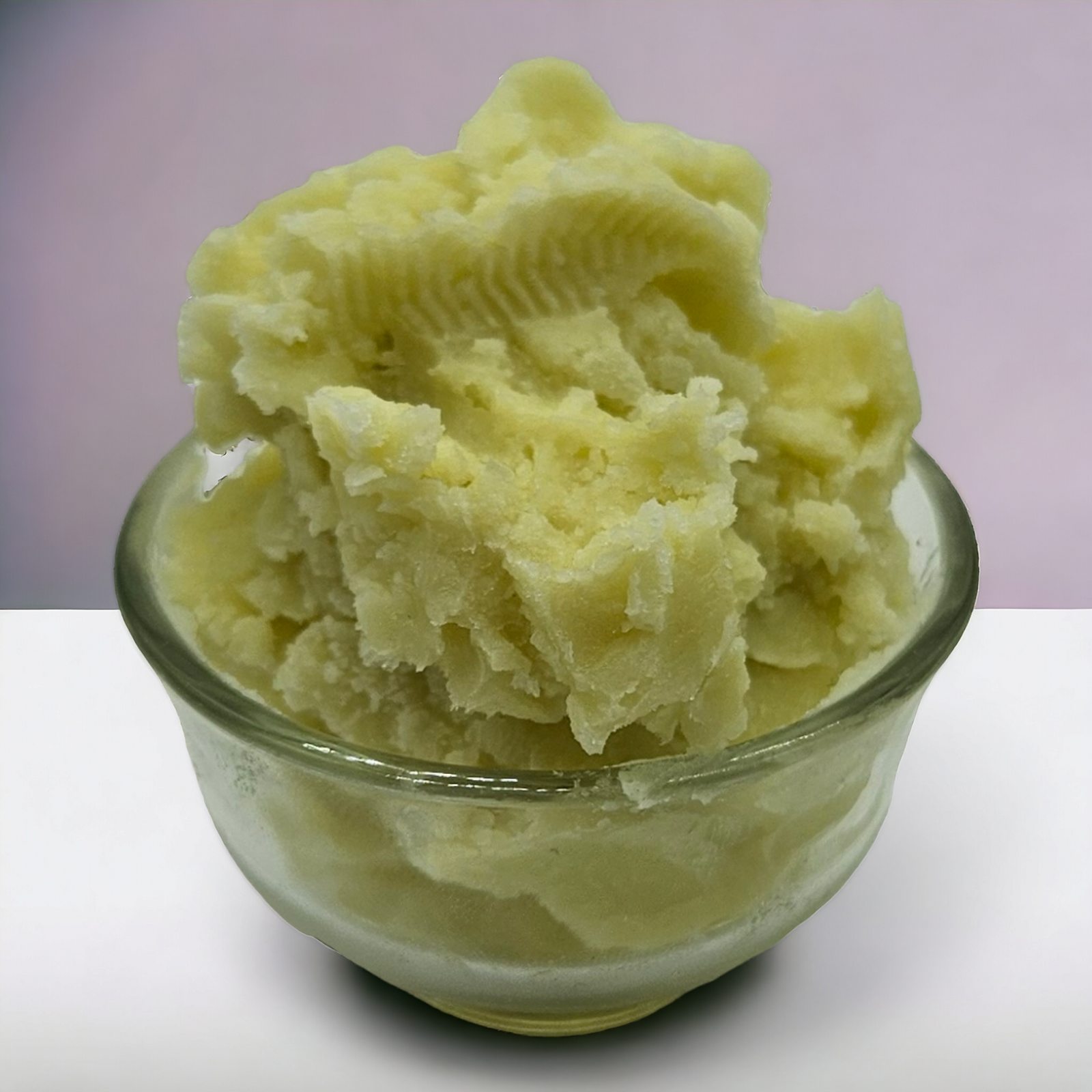 avocado butter in a glass bowl