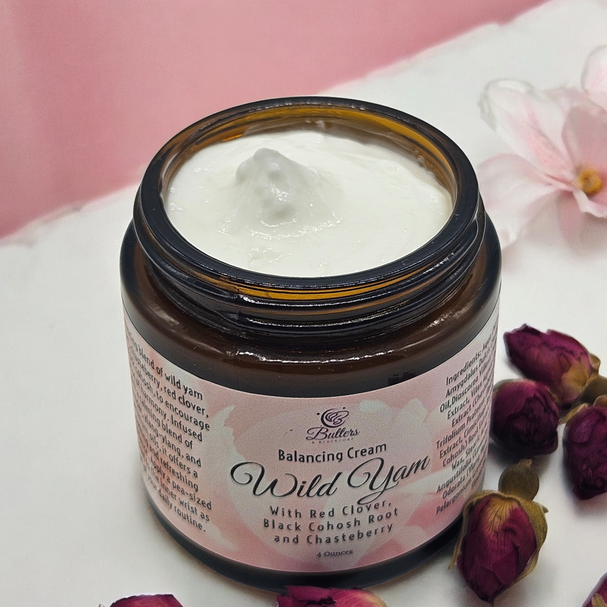 Wild Yam Cream - Butters and Blacksoap