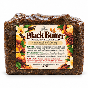 Scented African Black Soap