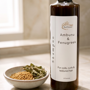 Ambunu Fenugreek Shampoo Conditioner Set for Curly Textured Hair