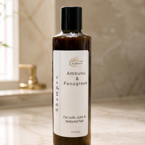 Ambunu and Fenugreek Liquid Black Soap Shampoo