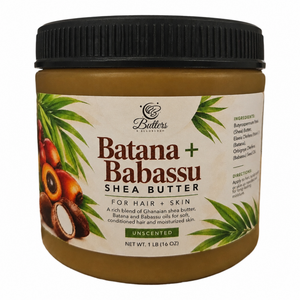 Batana and Babassu Shea Butter