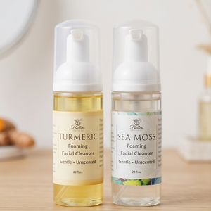 Turmeric and Sea Moss Facial Cleanser Duo