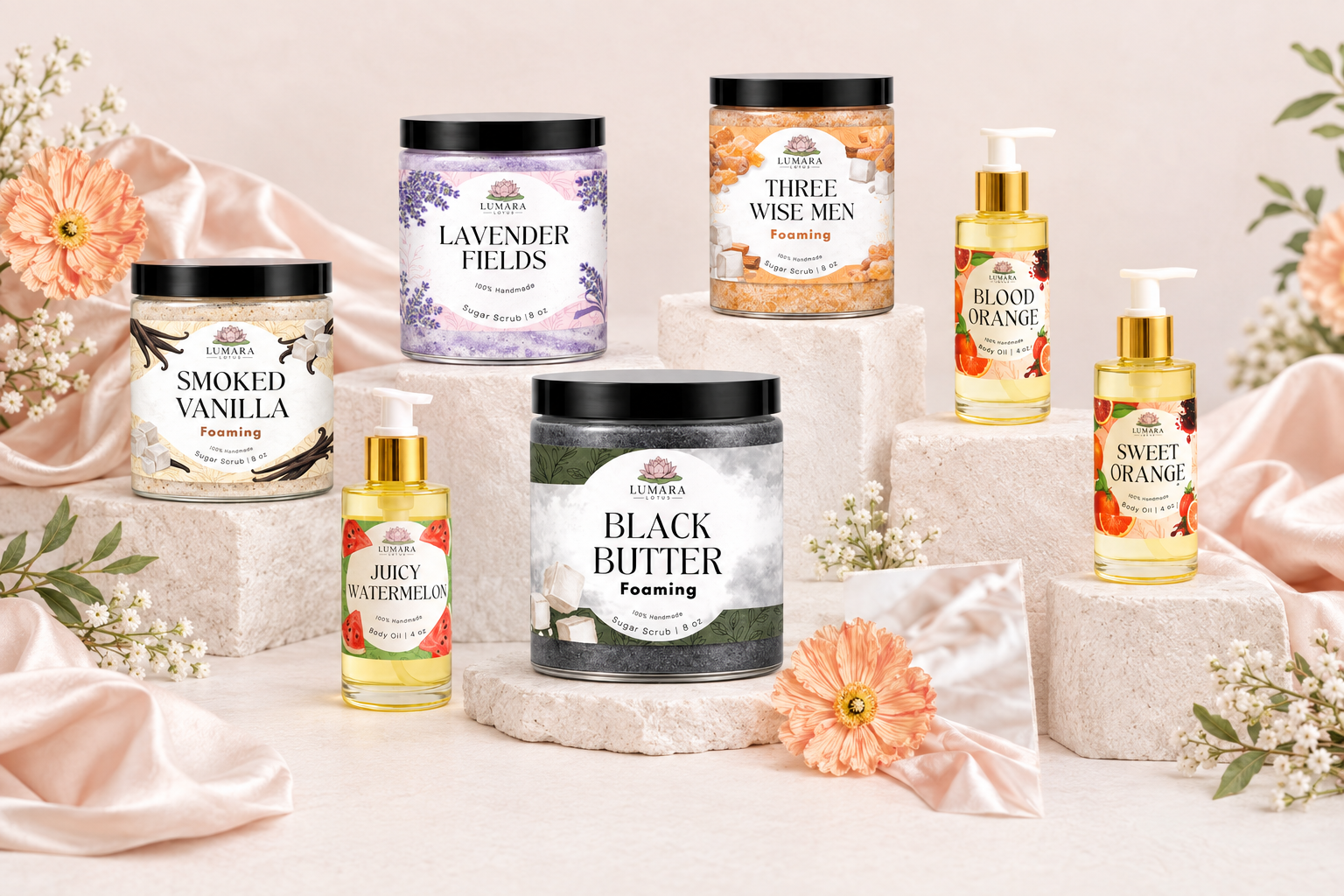 Wide Lumara Lotus product banner
