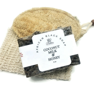 Coconut Milk & Honey African Black Soap