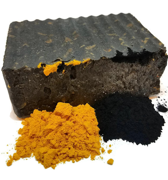 African Black Soap with activated charcoal